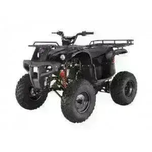 Black youth utility four-wheeler ATV on white background from Q9 PowerSports USA