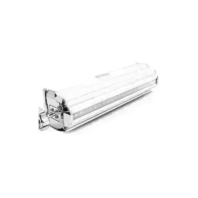 Universal mount Bluetooth speaker with radio, silver, for ATVs and off-road vehicles