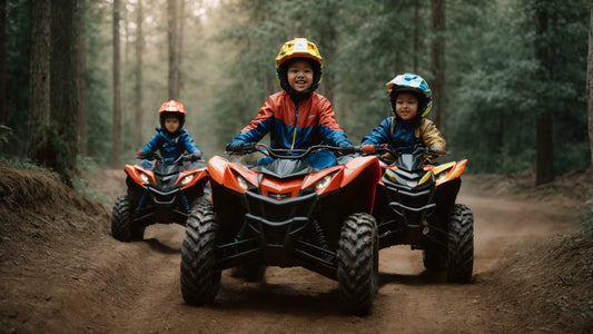 Gas powered Youth Utility 4 Wheelers for Kids