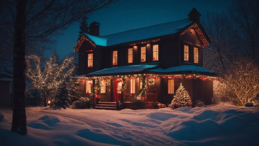 Why do people put lights on their house for Christmas?