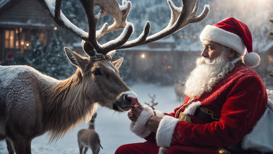 How does Santa Claus deliver all those gifts in one night?