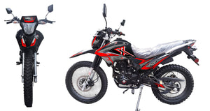 Road Legal Affordable 250cc Dual Sport Motorcycle - RPS Hawk X - Q9PowerSportsUSA