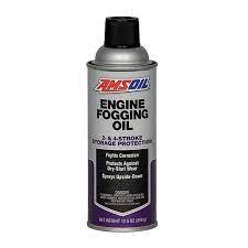 AMSOIL engine fogging oil spray can for powersports vehicle engine protection