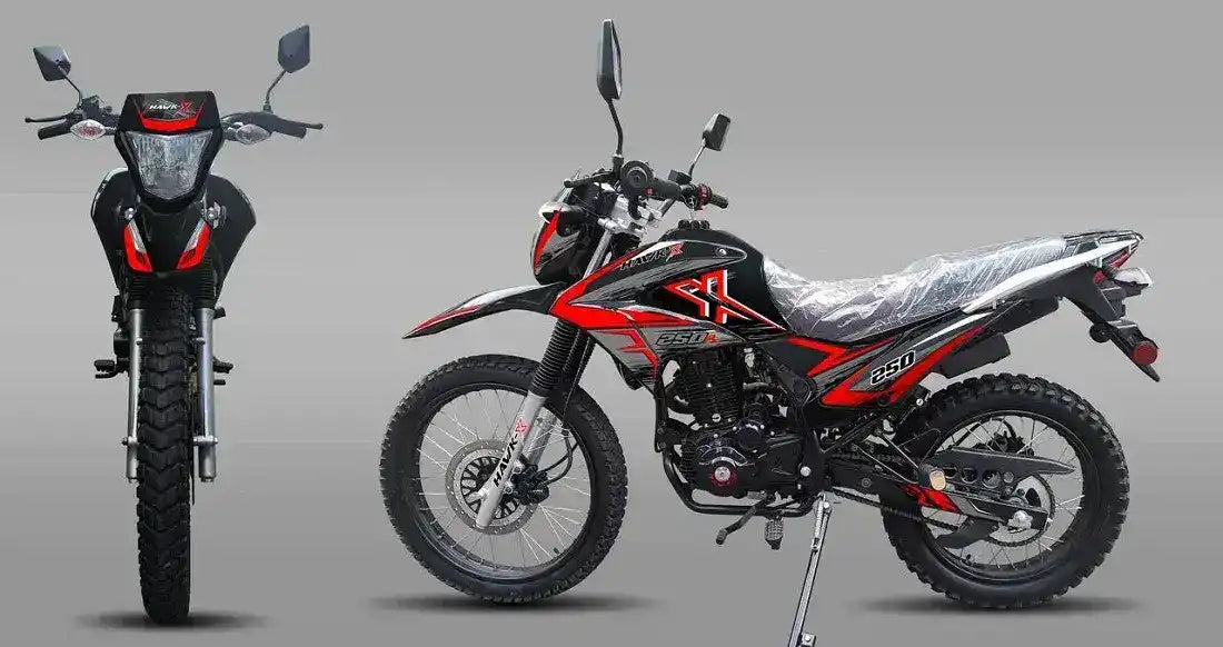 RPS Hawk X 250cc Dual Sport Motorcycle | Free Shipping – Q9