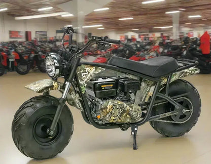 Camo Mini Coleman Powersports 200cc Mini Bike Coleman DB200