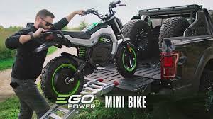 EGO Power+ 56V Electric Mini Bike - Q9 PowerSports USA
