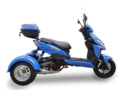 Three Wheeled 150cc Trike Scooters - Q9 PowerSports USA