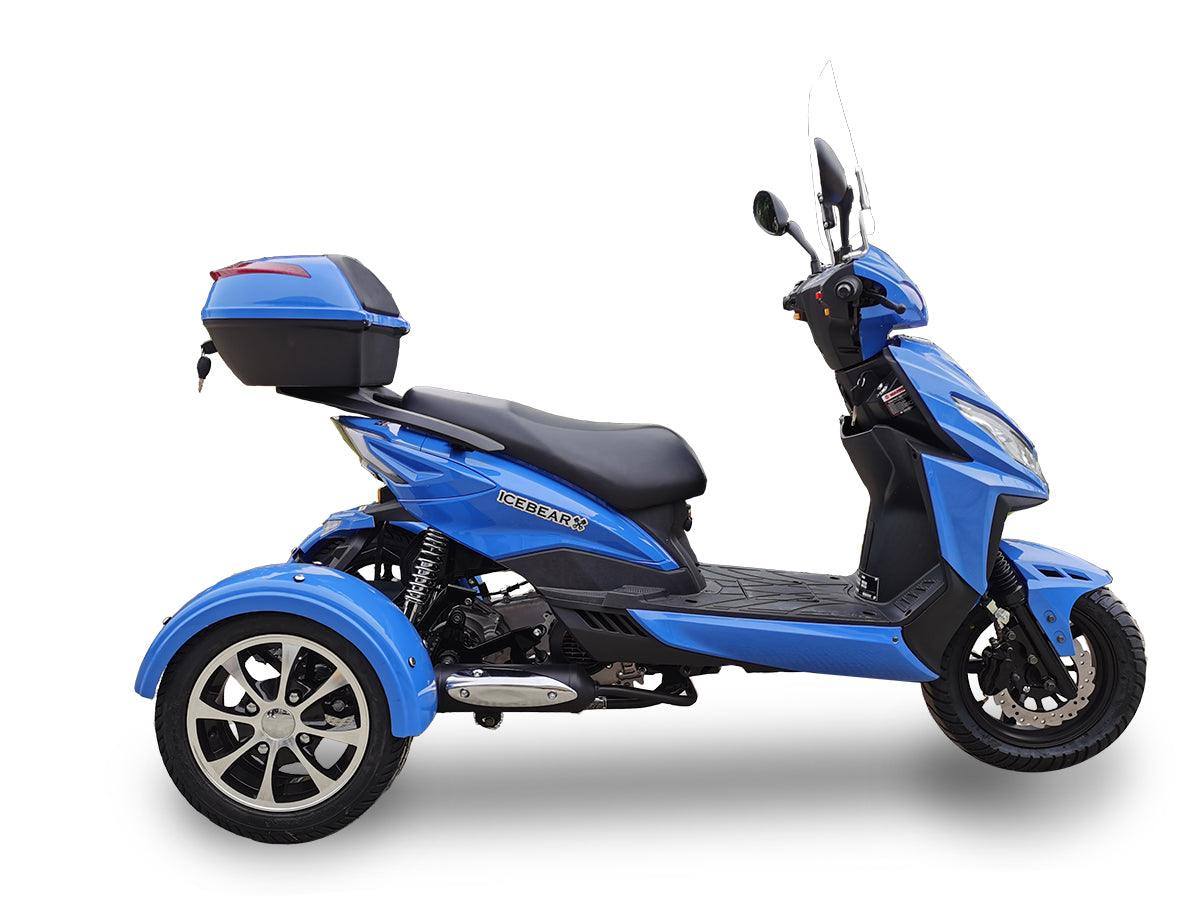 Three Wheeled 50cc Trike Scooters - Q9 PowerSports USA