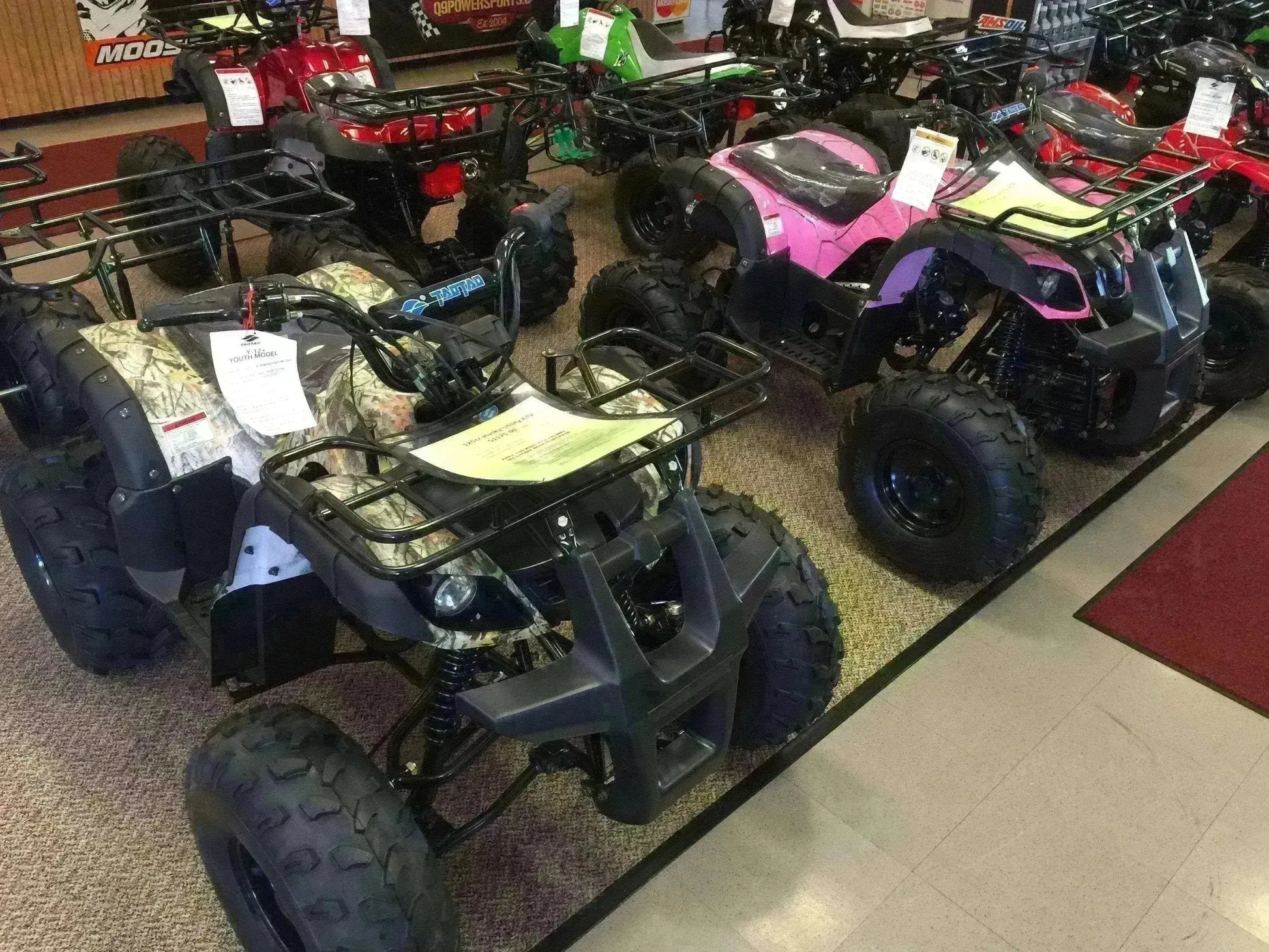Husky 125cc Youth Utility Four Wheelers