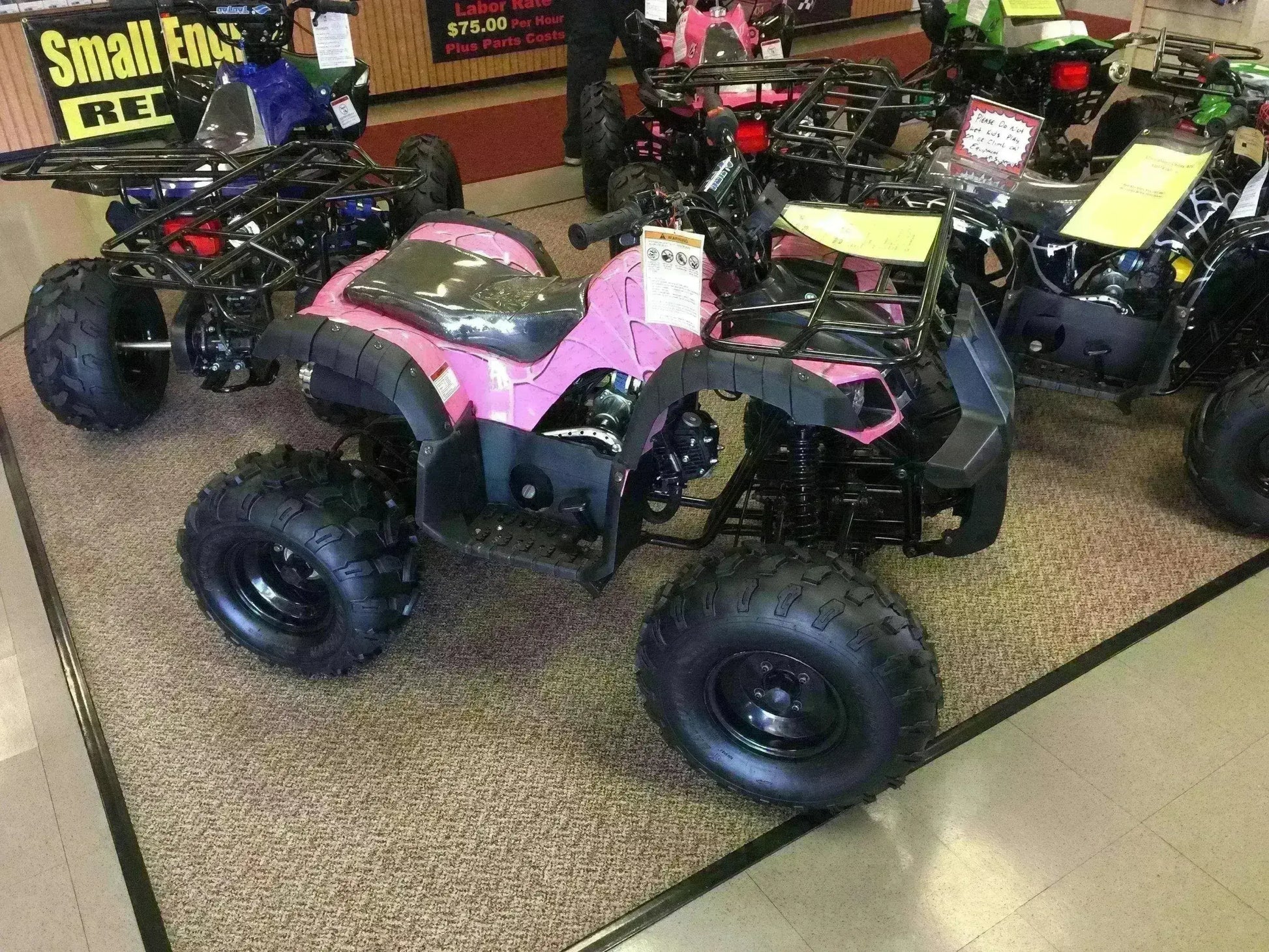 Husky 125cc Youth Utility Four Wheelers