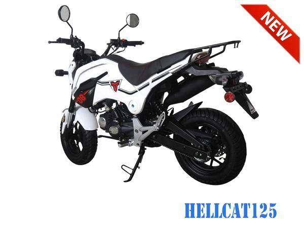 Road Legal Hellcat 125cc Motorcycle - Q9 PowerSports USA